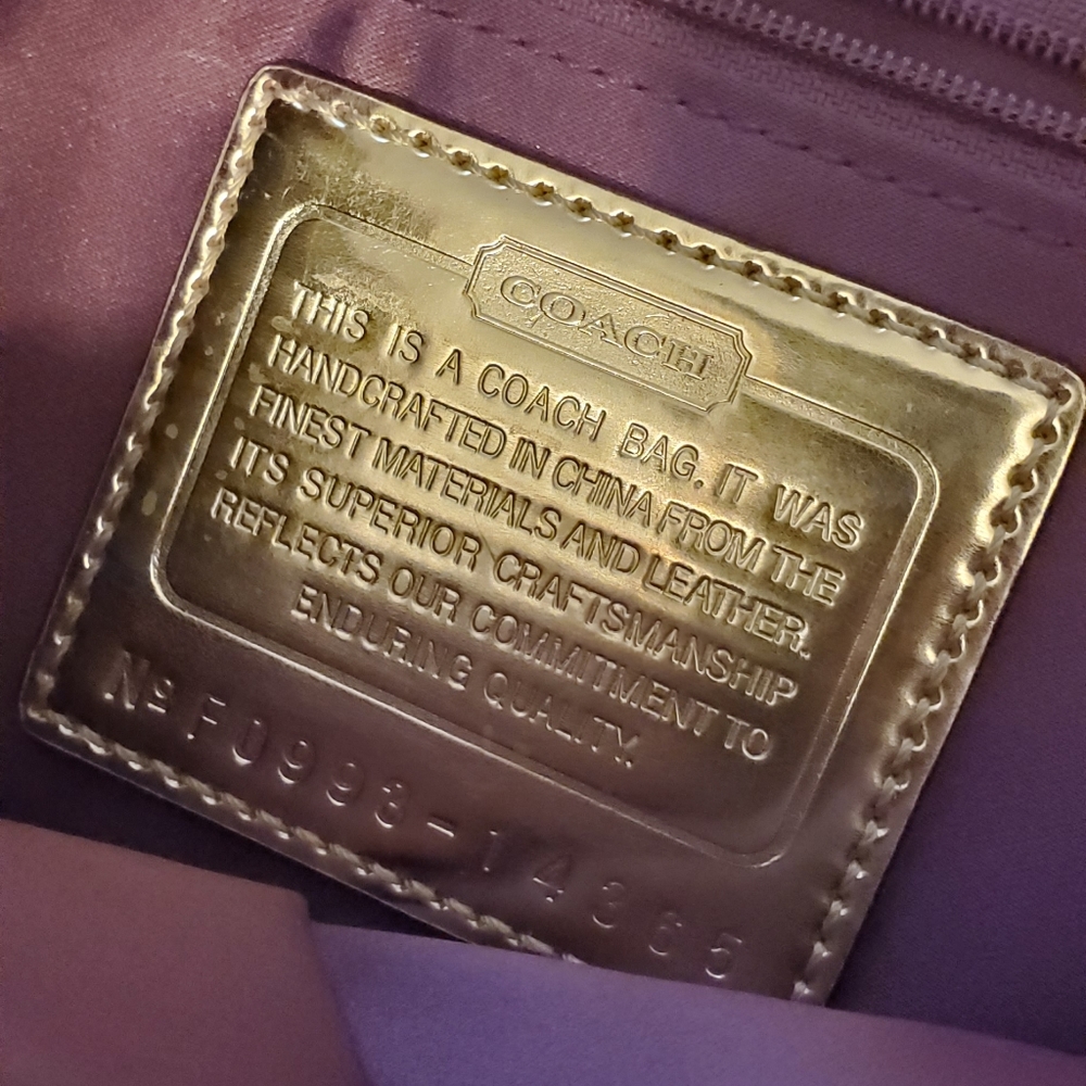 Coach Poppy purse Y2K - Picture 4 of 6
